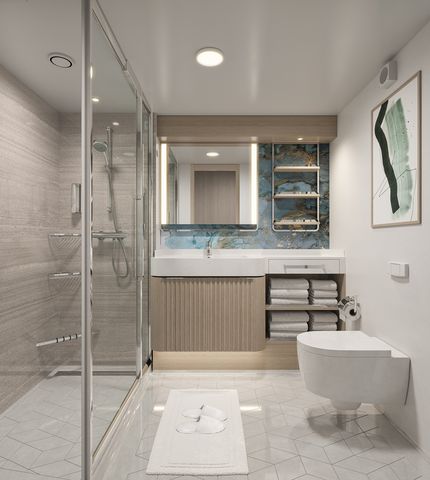 Florida Kreuzfahrt Ncl Prima K Forward Facing Suite With Large Balcony Bathroom